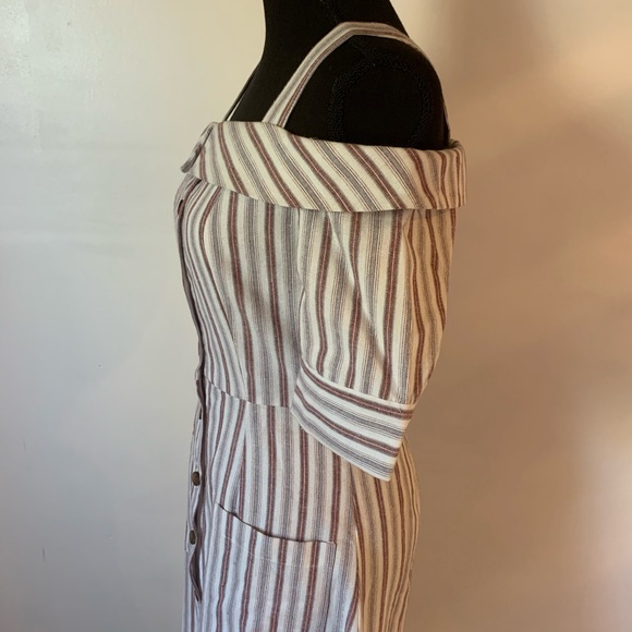 NWT Romeo+Juliet Couture Cold Shoulder Midi Dress - Picture 4 of 9